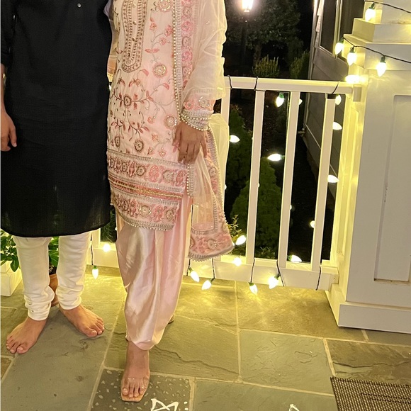 Pink patiala suit - Picture 3 of 3